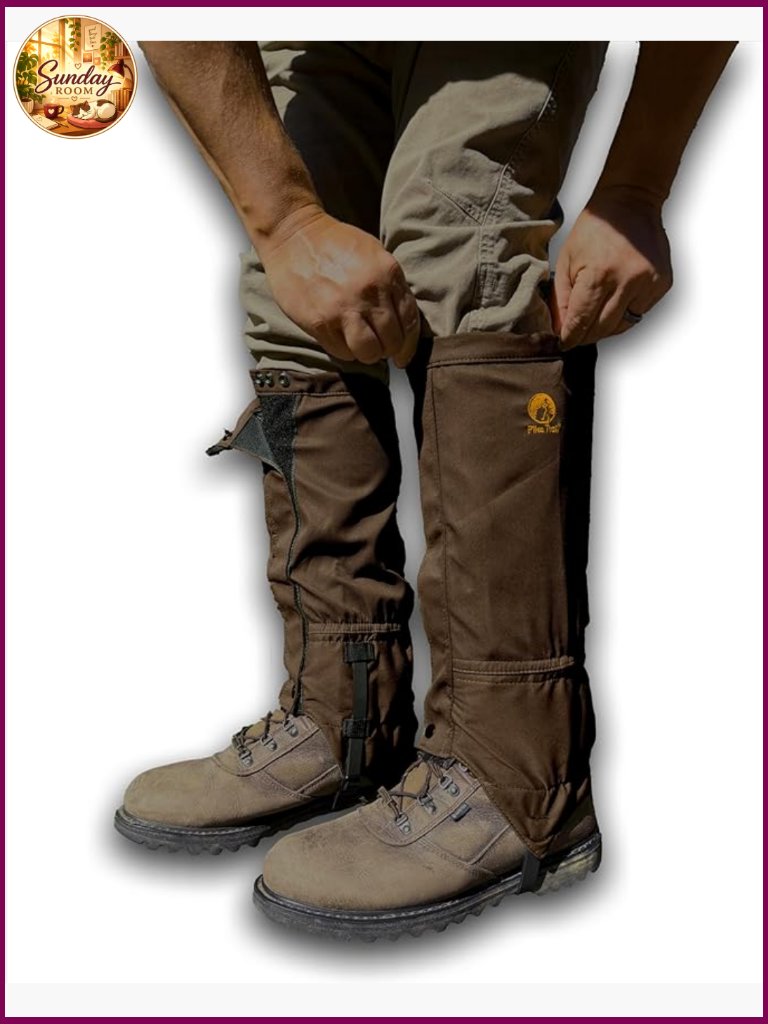 Adjustable Leg Gaiters - Lightweight Waterproof Hiking Essential